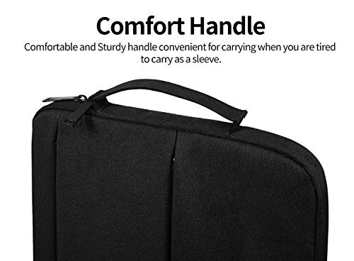 12.3-13.3 Inch Premium Waterproof Laptop Briefcase Bag Compatible 2018 MacBook Air 13 Inch A1932,