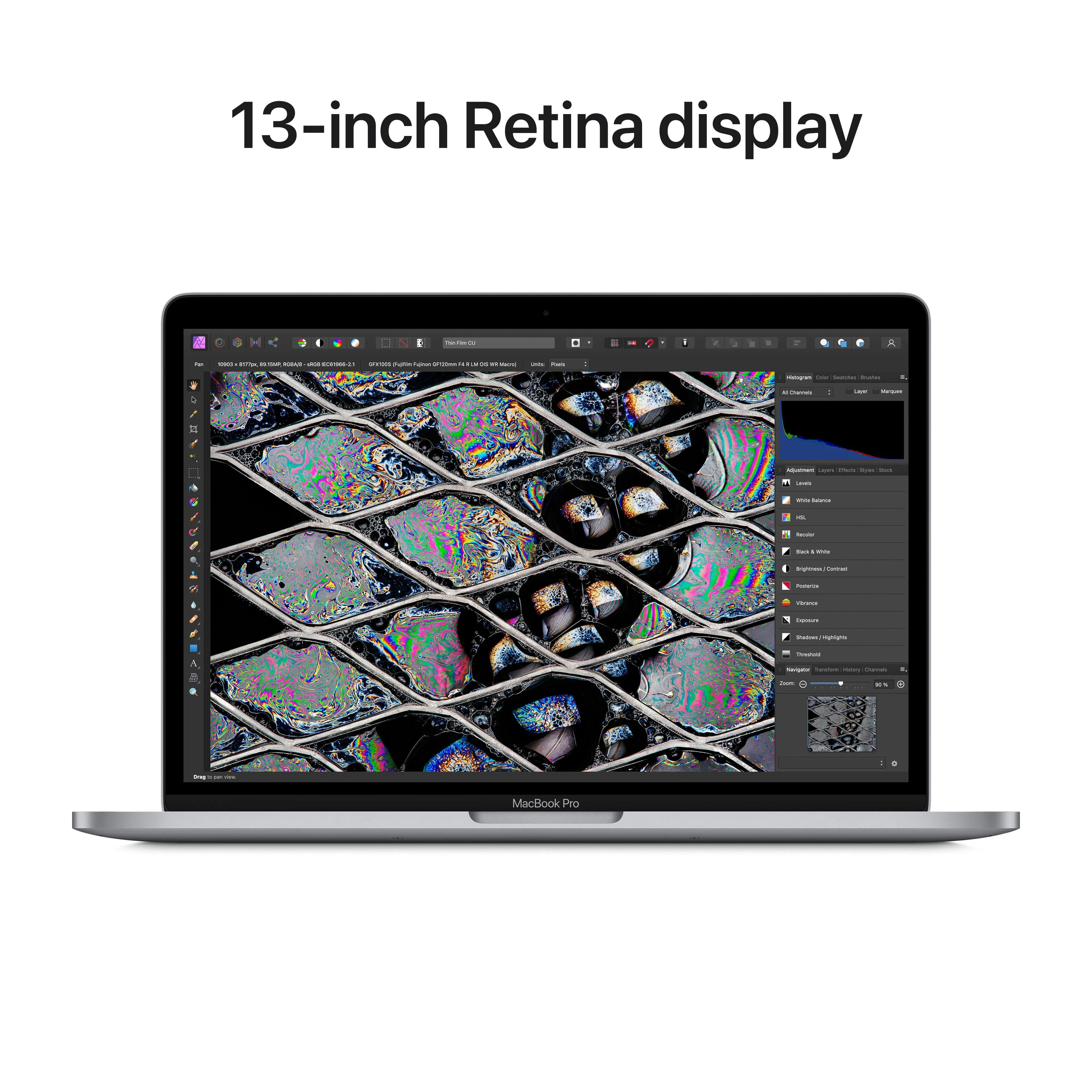 13-inch MacBook Pro: Apple M2 chip with 8‑core CPU and 10‑core GPU, 512GB SSD - Space Grey