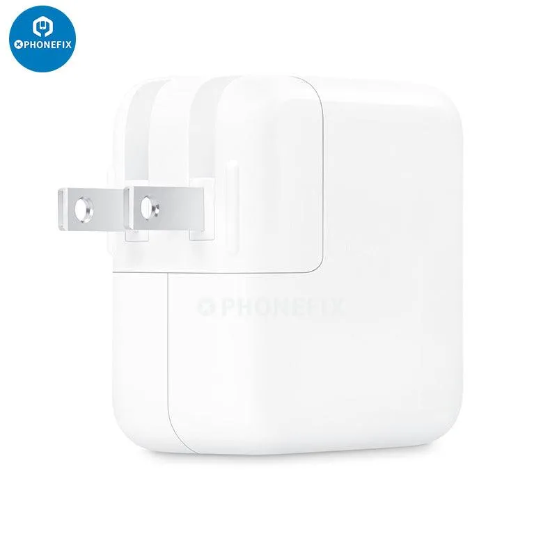 35W Dual USB-C Port Compact Power Adapter for iPhone MacBook