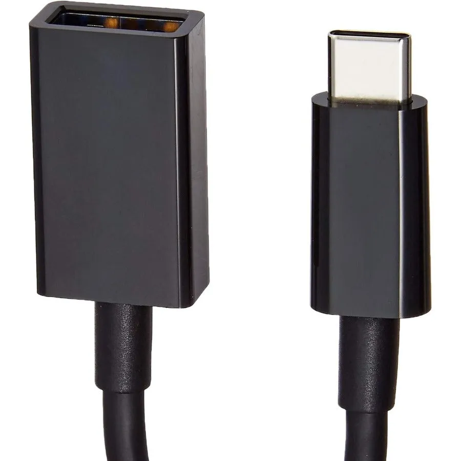 4XEM USB-C Male to USB-A Female 3.0 Adapter Black 4XUSBCUSB3AFB