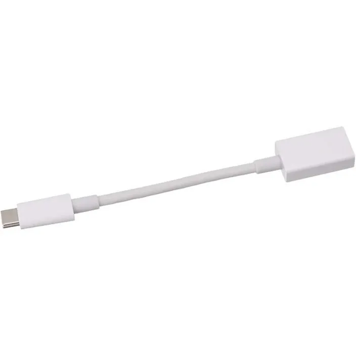 4XEM USB-C Male to USB-A Female Adapter-White 4XUSBCUSB3AFW