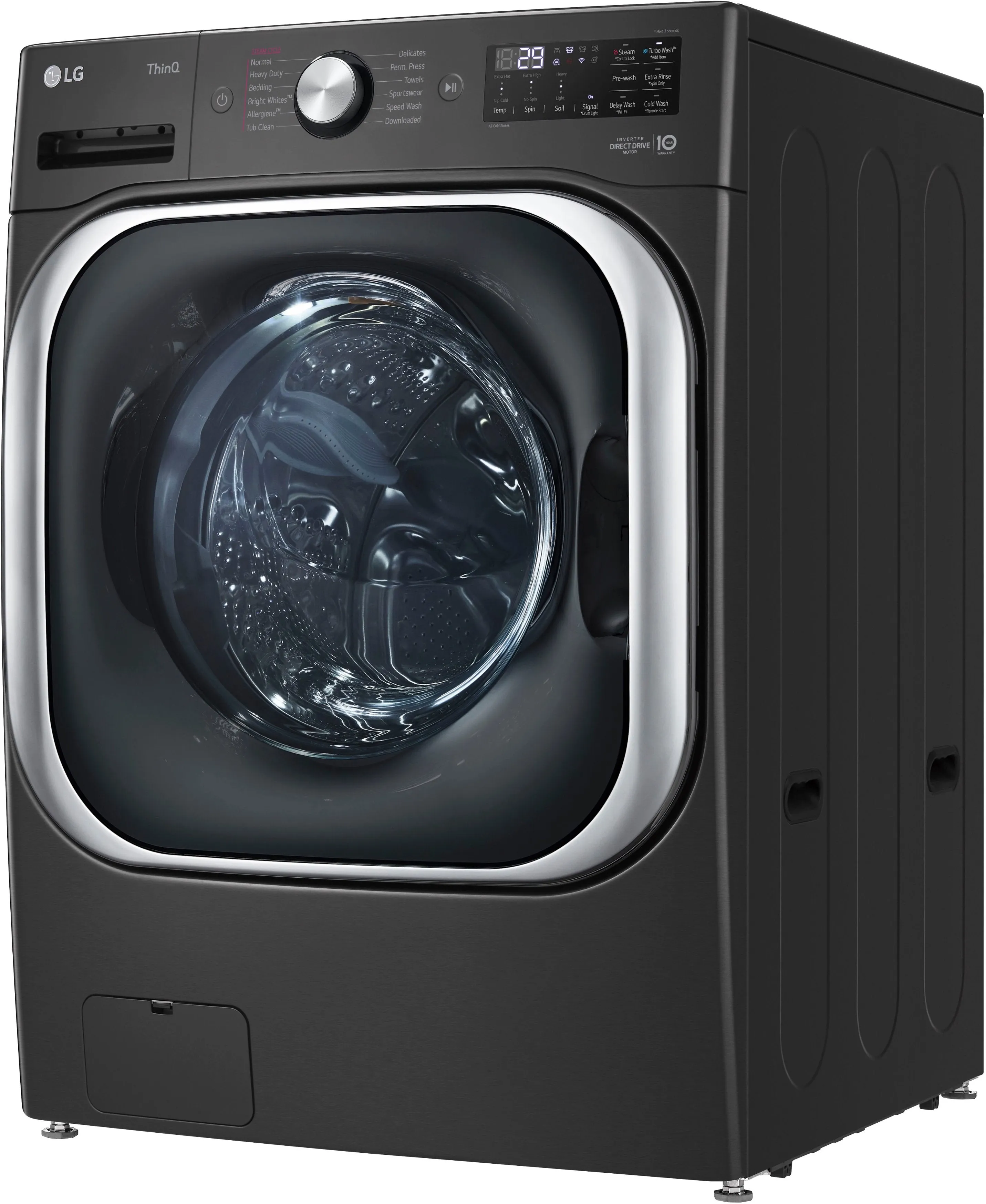 5.2 cu. ft. Mega Capacity Smart wi-fi Enabled Front Load Washer with TurboWash® and Built-In Intelligence