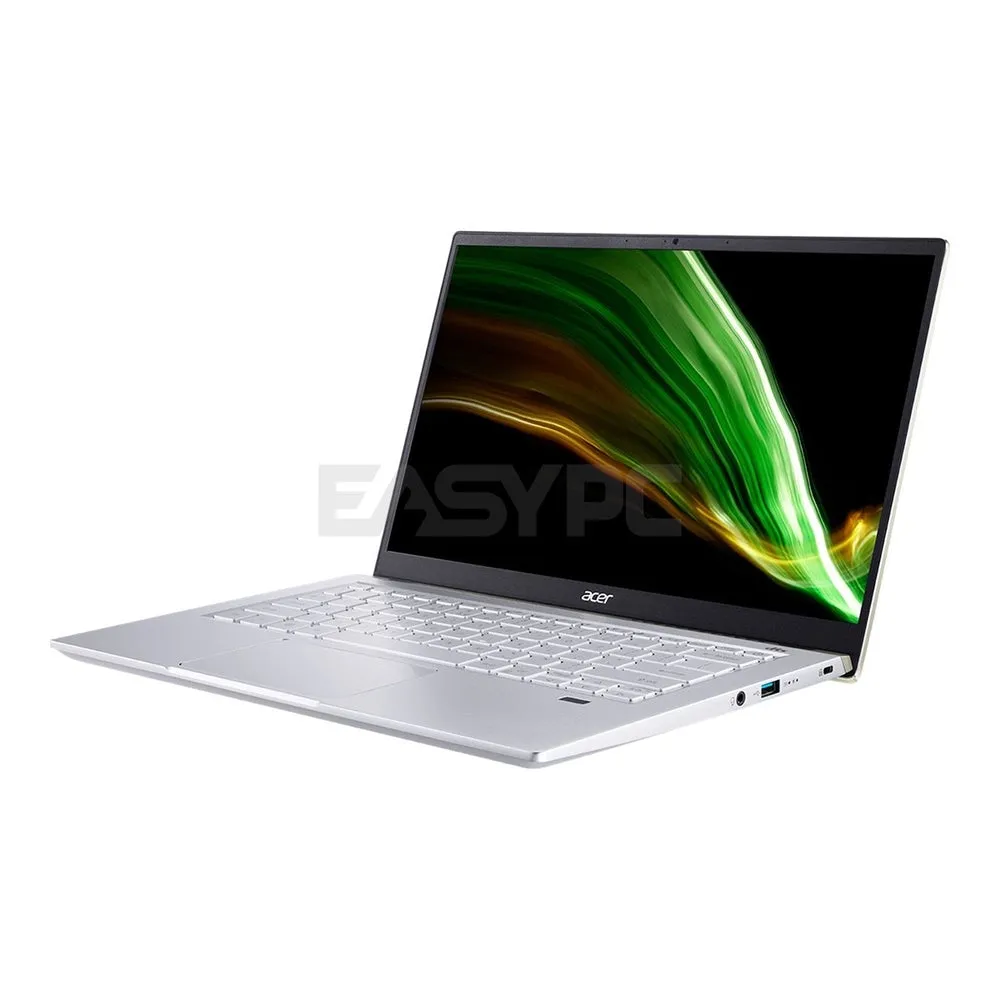 Acer Swift 3Intel Evo Intel Core i7-1165G7 8GB 256GB NVMe SSD Intel Iris Xe Graphics Win10 Laptop PS