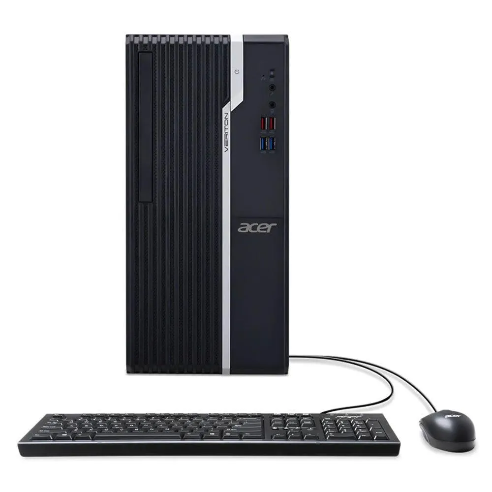 Acer Veriton VS2680G Desktop PC (Intel Core i3-10105 - 4GB - HDD 1TB - Intel UHD Graphics - Keyboard   Mouse)