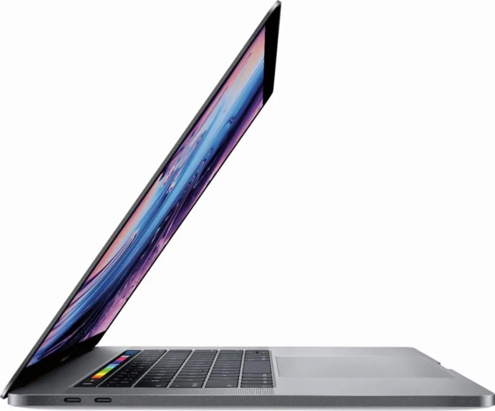 Apple MacBook Pro 15" 2018 Retina True Tone (Touch Bar, 6-Core Intel Core i7-8750H 2.20GHz, 16GB RAM, 256GB SSD, AMD Radeon Pro 555X 4GB)  A1990 MR932LL/A SLV