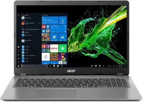 Aspire 3 Laptop With 15.6-Inch Display, Intel Core i5-1035G1 Processor/8GB RAM/256GB SSD/Intel UHD Graphics Steel Grey