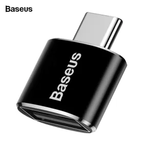 Baseus USB Type C OTG Adapter USBC Type-c Converter For Xiaomi mi 9 Samsung S10 Note 10 Huawei Mate 30 P30 Pro USB-C Connector