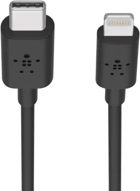 Belkin Boost Charge 0.9M USB C to Lightning Cable Black - F8J239ds03-BLK