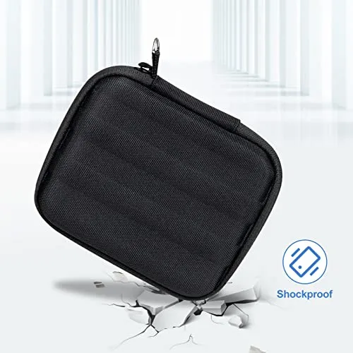 (CASE ONLY) Shockproof Carrying Case for Samsung T7 Shield External SSD with 2 Cable Ties | ProCase