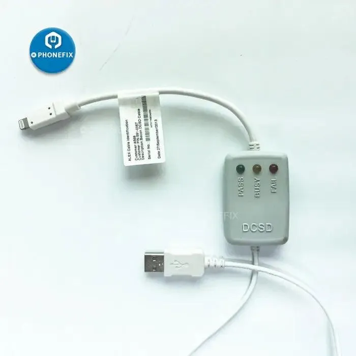 DCSD Alex Cable Engineering Cable Serial Port for iPhone iPad DFU