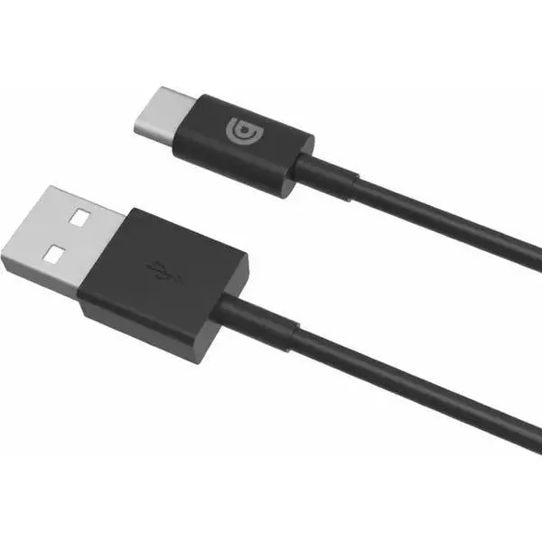 Griffin 1M Charge Sync Cable with USB A to USB C Connector Black - GP-006-BLK