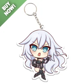 HDD Chibi Black Heart - Acrylic Charm