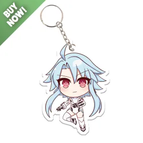 HDD Chibi White Heart - Acrylic Charm