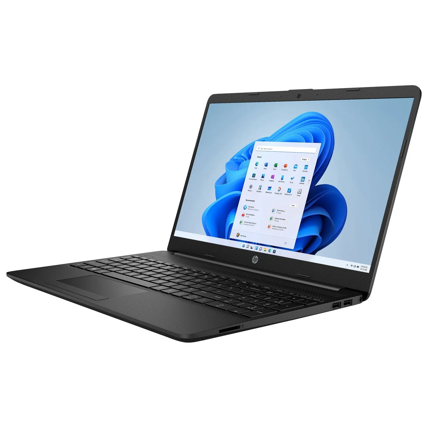 HP 15" Laptop - Jet Black (Intel Core i5-1135G7/512GB SSD/8GB RAM/Windows 11)