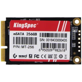 KingSpec 256GB mSATA SSD (256GB) Internal Hard Drive (MT-256)