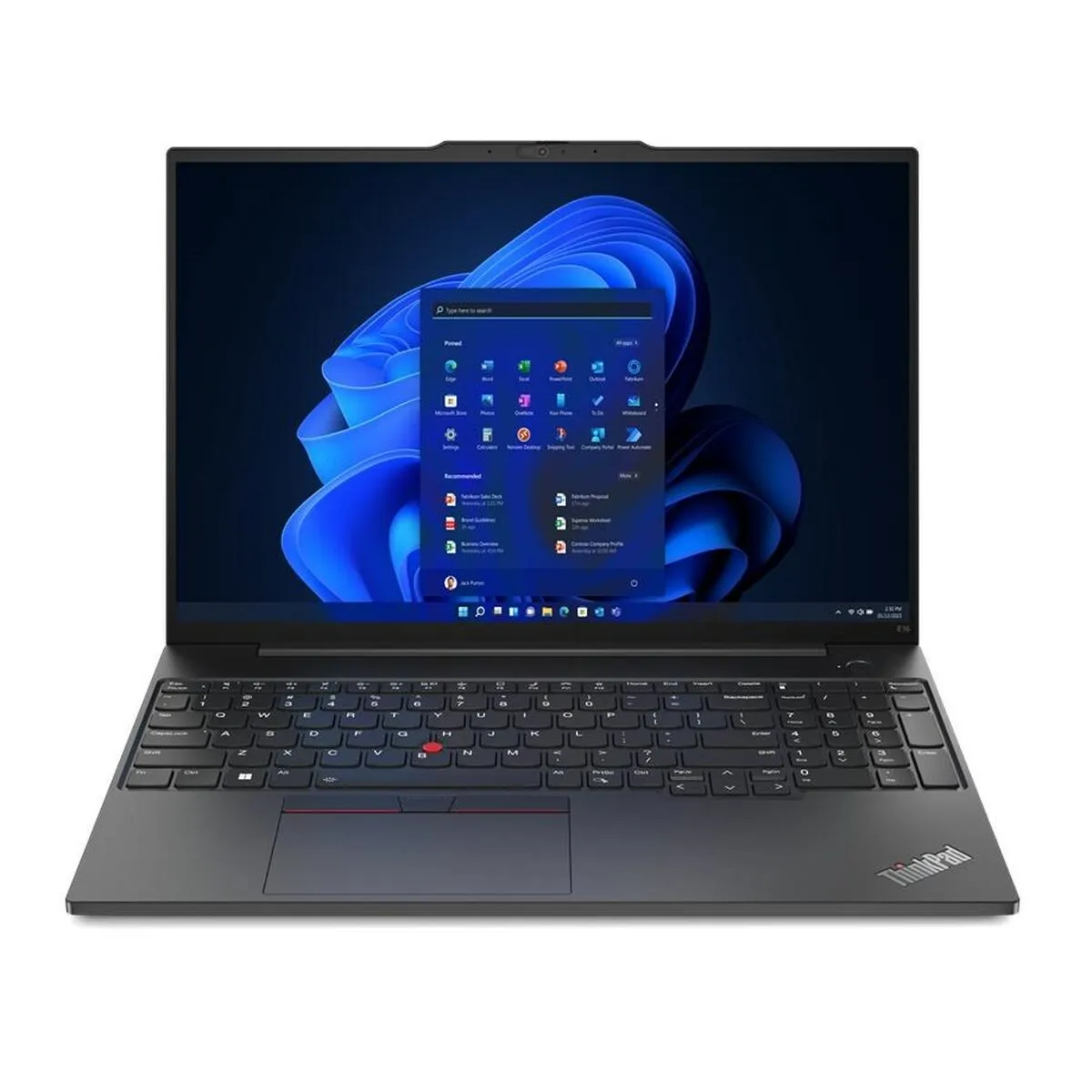 Laptop Lenovo ThinkPad E16 16" Intel Core i5-1335U 16 GB RAM 512 GB SSD NVIDIA GeForce MX550 QWERTY