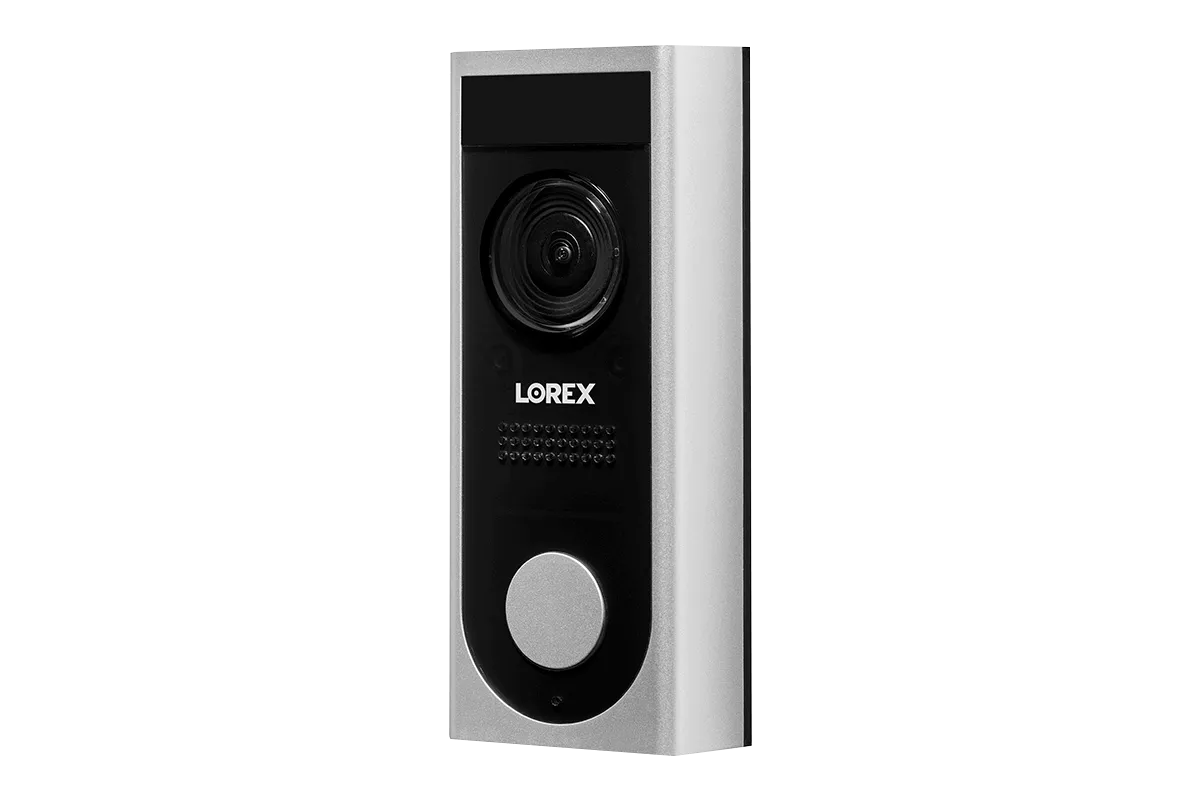 Lorex 4K 8-Channel 2TB Wired DVR System with 8 Active Deterrence Cameras and 1080p Wi-Fi Doorbell