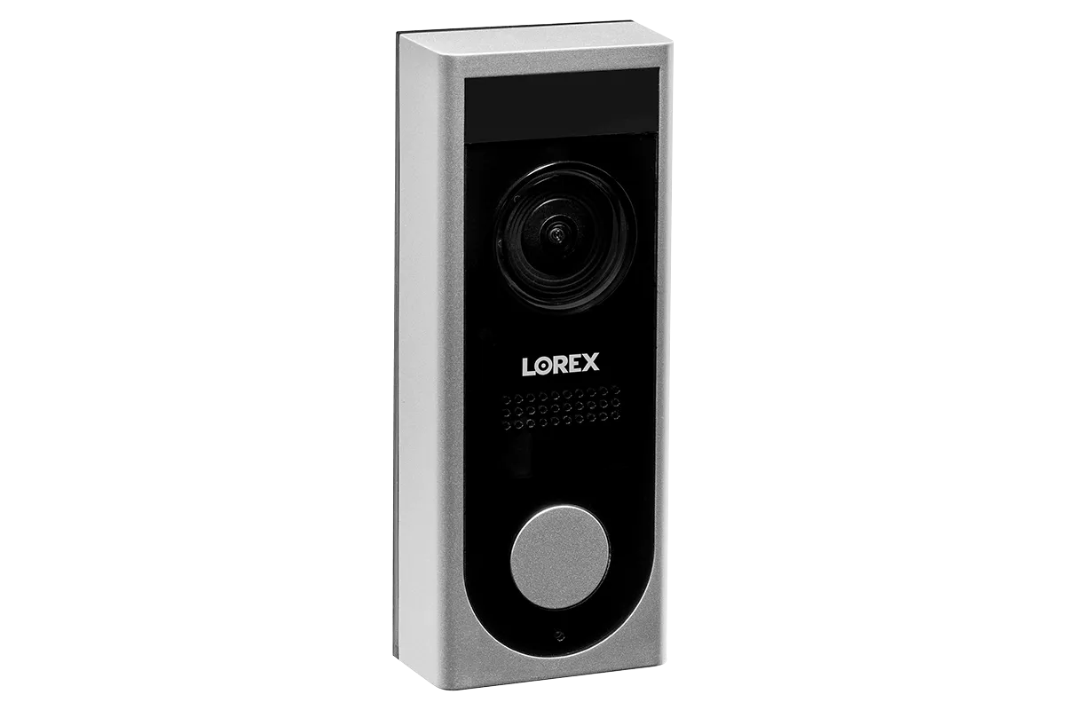 Lorex 4K 8-Channel 2TB Wired DVR System with 8 Active Deterrence Cameras and 1080p Wi-Fi Doorbell