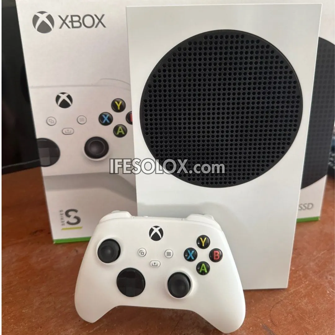 Microsoft XBOX Series S 512GB SSD Game Console (Robot White) with 1 Wireless Controller - Brand New