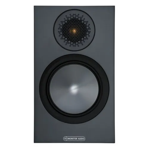 Monitor Audio Bronze 50 Bookshelf Speakers Black Pair 6G including 5 Year Warranty