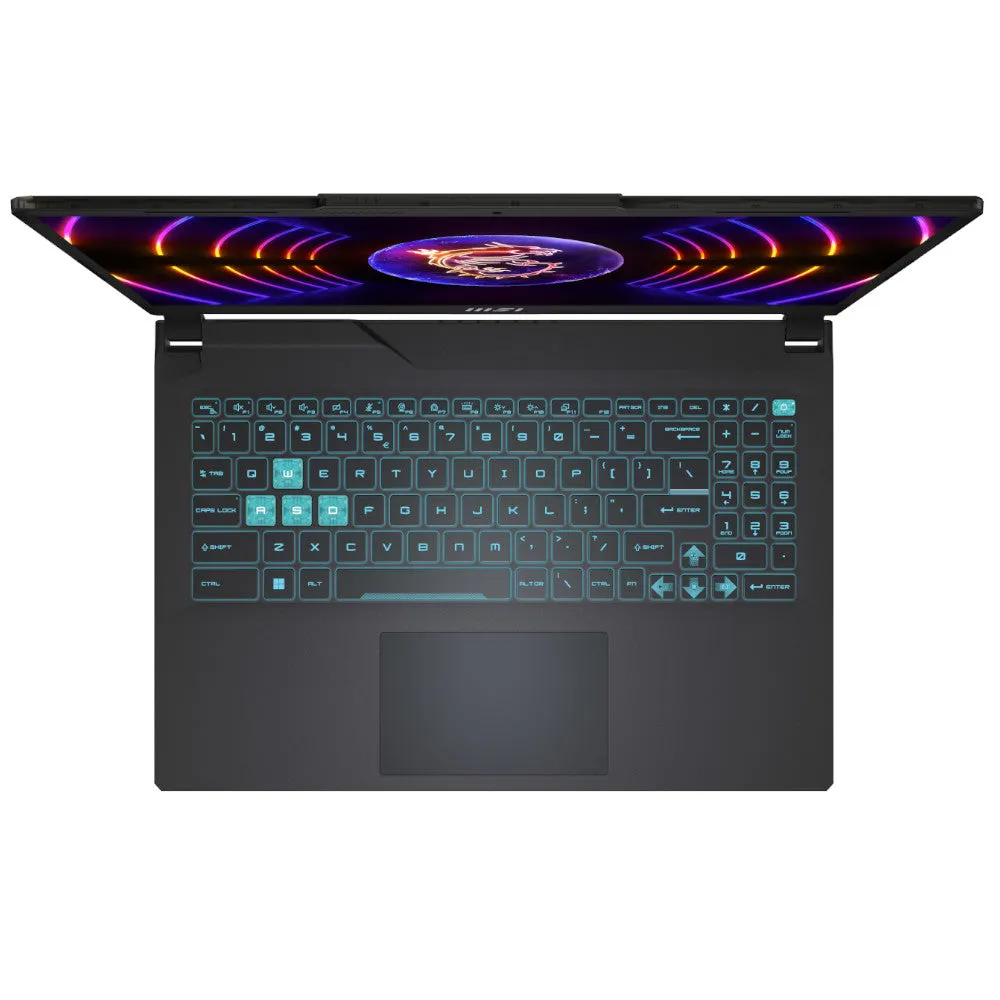 MSI Gaming Laptop Cyborg 15 - 12th Generation H-Series i5 16GB RAM 512GB SSD 4GB NVIDIA RTX Graphics 15.6" 144Hz FHD Screen