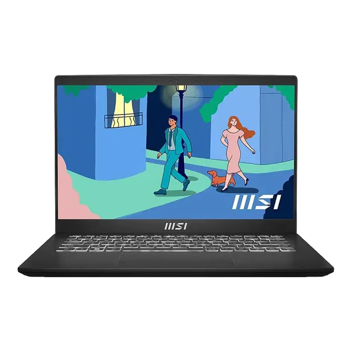 MSI Modern 14 C12MO intel core i3-1215U, Intel UHD Graphics 8GB, 256GB SSD Dos - Black