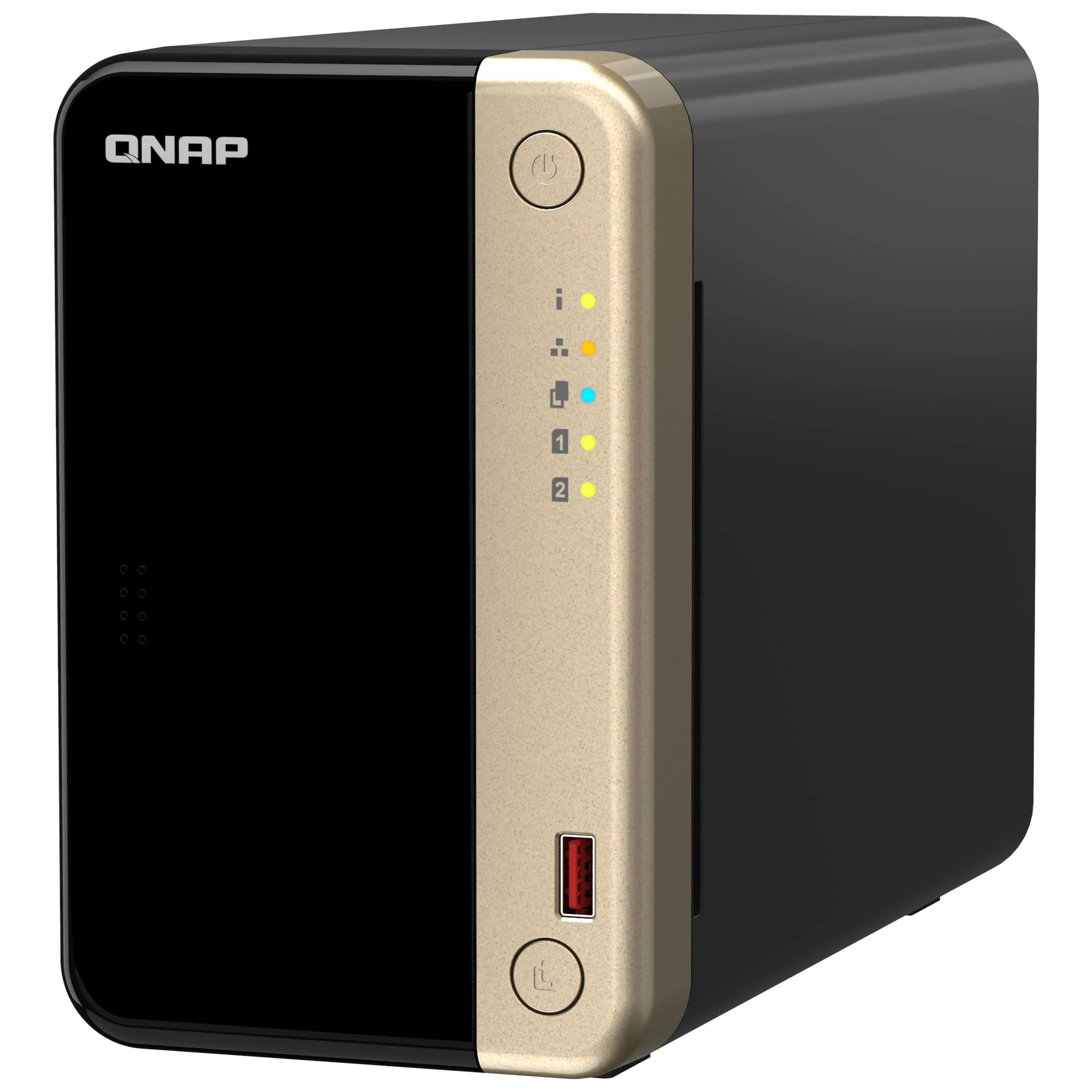 Network storage QNAP TS-264 Nas DDR4 8 GB, 2 bays, without disks, black