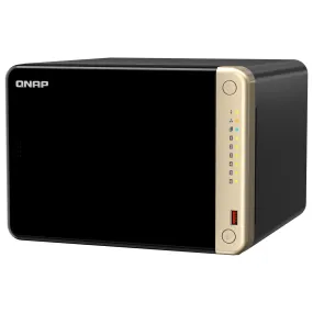 Network storage QNAP TS-664 Nas DDR4 8 GB, 6 bays, without disks, black