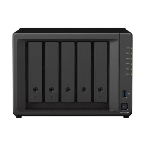 Network storage Synology DS1522  NAS 5 bays with 5 disks of 8TB each, black