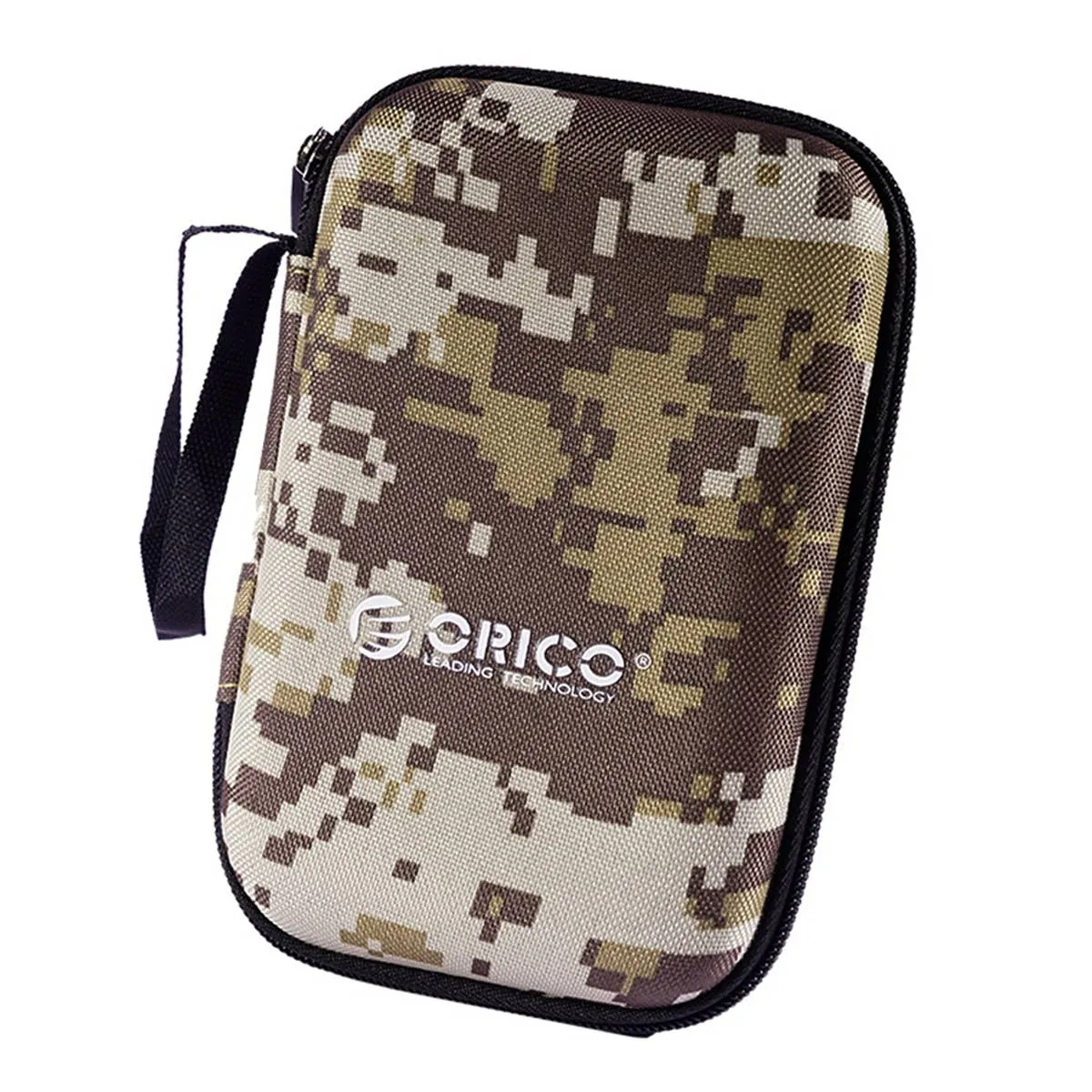 ORICO 2.5 Inch Hard Drive Small Size Storage Bag With InterLayer - Black / Camo