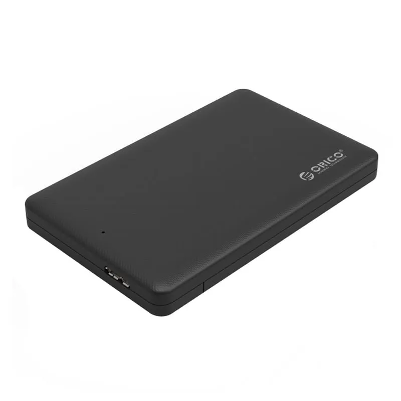 Orico 2.5 USB2.0 External HDD Enclosure - Black