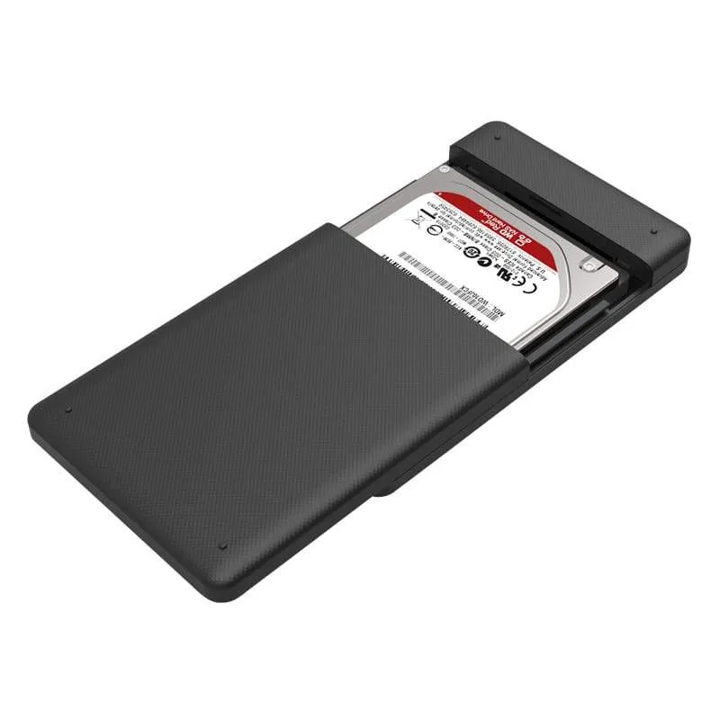 Orico 2.5 USB2.0 External HDD Enclosure - Black