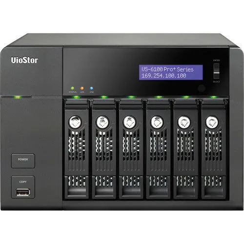 QNAP VS-6112 Pro  12-Channel VioStor Tower NVR, NO HDD