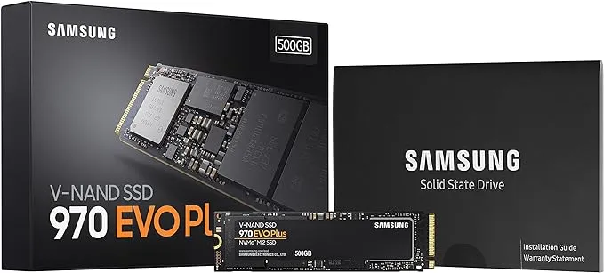 Samsung 970 Evo Plus M.2 Internal Solid State Drive (SSD) 500.0 GB