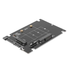 Simplecom SA207 mSATA   M.2 (NGFF) to SATA 2 In 1 Combo Adapter