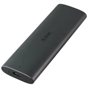 SSK Aluminum M.2 to USB NVMe SATA SSD Enclosure (HE-C326)