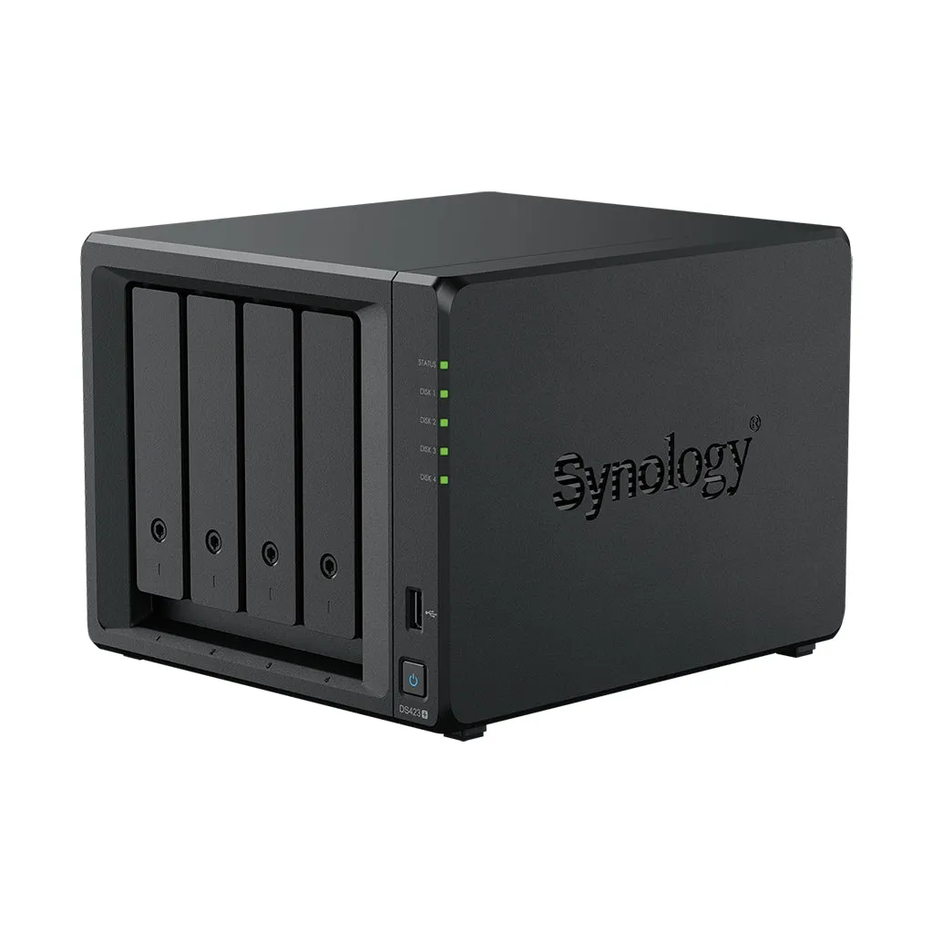 Synology DS423  NAS DiskStation 4-Bays NAS with Quad-Core 2.7GHz Processor Data Backup Storage