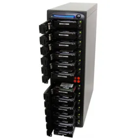 SySTOR 1:11 SATA Hard Disk Drive / Solid State Drive (HDD/SSD) Clone Duplicator/Sanitizer - High Speed (300MB/sec) (SYS3011EL)