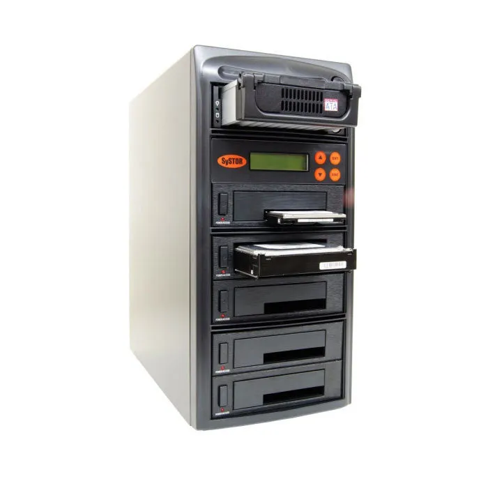 SySTOR 1:5 SATA/IDE Combo Hard Disk Drive / Solid State Drive (HDD/SSD) Clone Duplicator/Sanitizer - (90MB/sec) (SYS405HS)