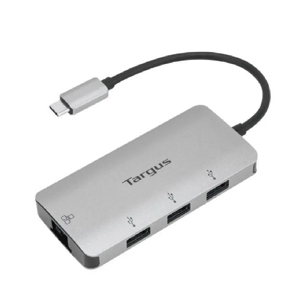 Targus ACA959AP USB-C Ethernet Adapter with 3x USB-A Ports