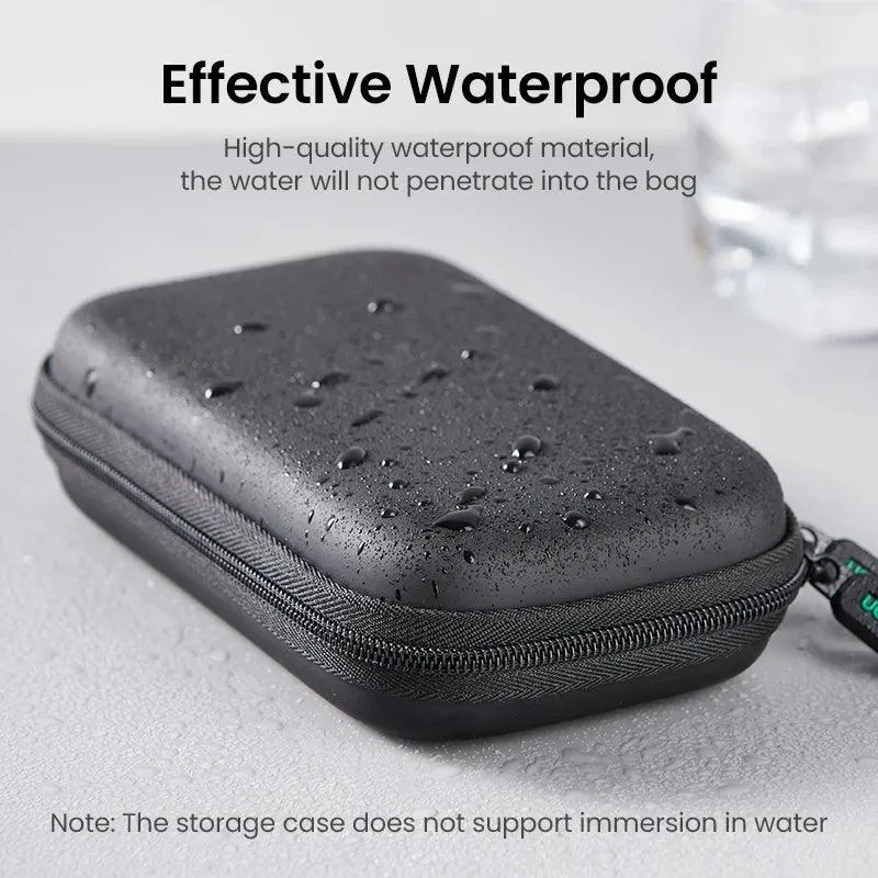 UGREEN Hard Drive Case: Shockproof Portable Storage Bag for Travelers