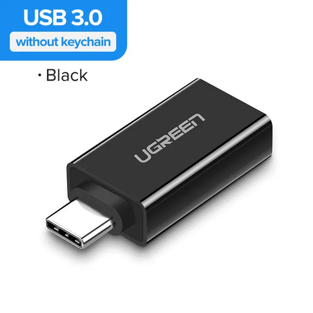 Ugreen USB C Adapter Type C to USB 3.0 Adapter Thunderbolt 3 Type-C Adapter OTG Cable For Macbook pro Air Samsung S10 S9 USB OTG