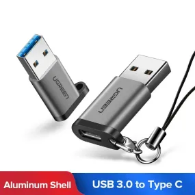 Ugreen USB C Adapter USB 3.0 Male to USB 3.1 Type C Female Type-C Adapter for PC Laptop Samsung Huawei P20 Earphone USB Adapter