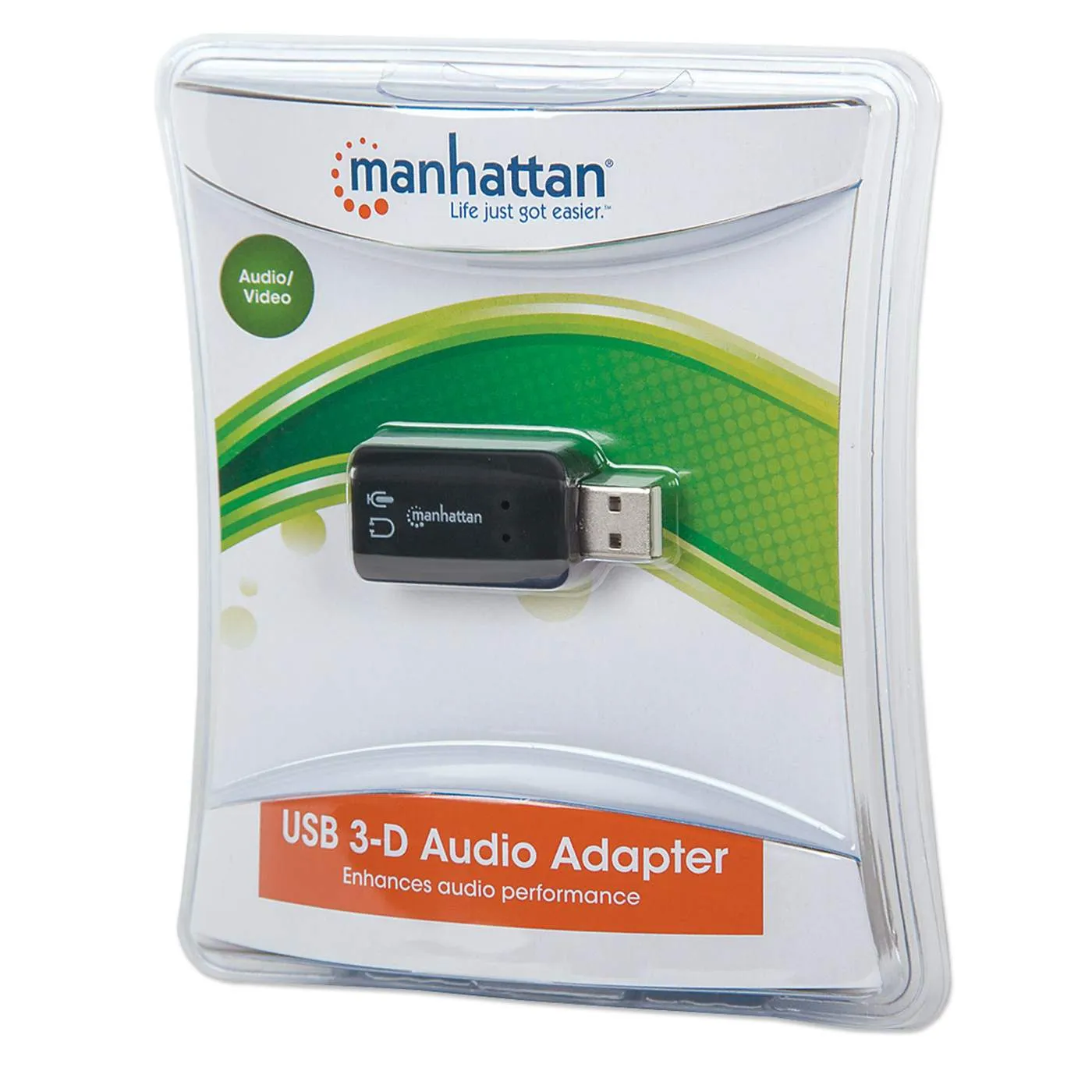 USB-A to 3.5 mm Audio Adapter