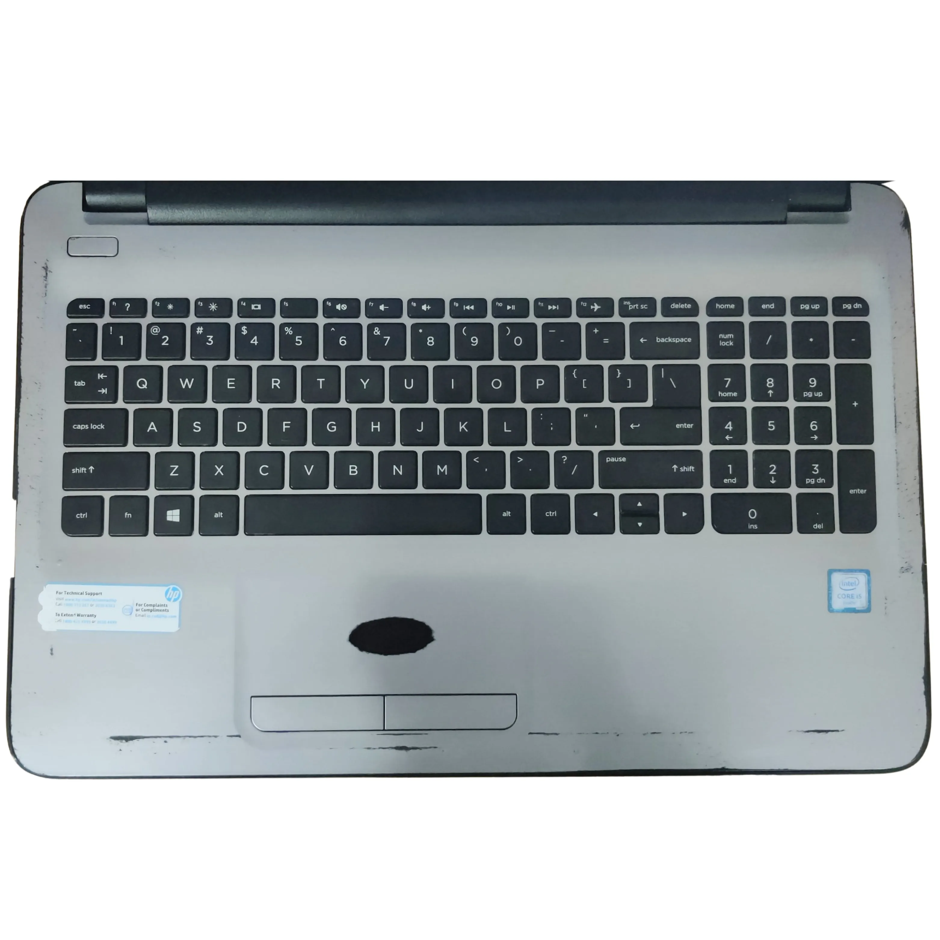 Used HP Notebook 15.6" Intel Core i5 6th Gen 128GB SSD 4GB RAM With Graphics 128MB Silver Laptop