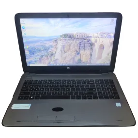 Used HP Notebook 15.6" Intel Core i5 6th Gen 128GB SSD 4GB RAM With Graphics 128MB Silver Laptop