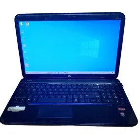 Used HP Pavilion G6 Notebook 15.4" AMD A10-460M APU With Radeon 256GB SSD 4GB RAM Black Laptop