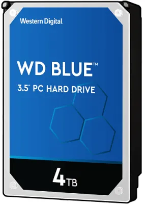 WD Blue 4TB SATA Desktop 3.5" Hard Drive - WD40EZAZ